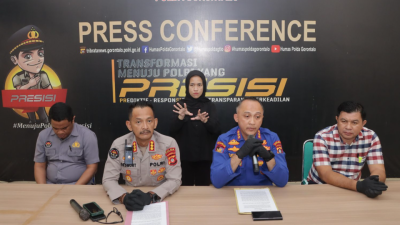 Waduh ! ABK Kabur, Kapal Bermuatan Sianida Ditemukan di Gorontalo Utara