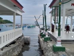 Gerak Cepat DKP Provinsi Gorontalo, Tinjau Sebagian Bangunan KNMP Ambruk