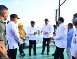 Trenggono Tinjau KNMP Leato Selatan, Fasilitas Nelayan Mulai Beroperasi