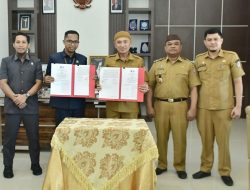Perkuat Layanan Publik, Pemkab Pohuwato dan Pengadilan Negeri Marisa Jalin Kesepakatan Bersama