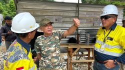 Cegah Banjir dan Pendangkalan Sungai, Bupati Pohuwato Tinjau Pembangunan Bendungan di Area PGM