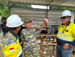 Cegah Banjir dan Pendangkalan Sungai, Bupati Pohuwato Tinjau Pembangunan Bendungan di Area PGM