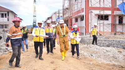 Gubernur Gorontalo dan Bupati Boalemo Tinjau Proyek Sekolah Rakyat Senilai Rp240 Miliar