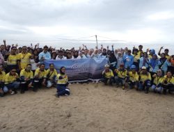 Sambut Hari Lingkungan Hidup Sedunia, Pani Gold Mine Bersihkan Pantai Bersama DLH Pohuwato
