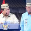 Presiden Prabowo dan Pejabat Negara Kenakan Kopiah Karanji dan Busana Karawo, Pemberian Gubernur Gusnar, Pada Puncak Penas Ke-XVII Gorontalo
