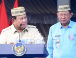 Presiden Prabowo dan Pejabat Negara Kenakan Kopiah Karanji dan Busana Karawo, Pemberian Gubernur Gusnar, Pada Puncak Penas Ke-XVII Gorontalo