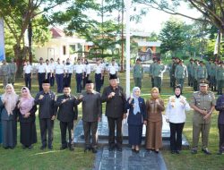Jadi Inspektur Upacara, Gusnar Ismail Serukan Pengamalan Nilai Pancasila