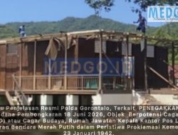 Publik Menunggu Penjelasan Resmi Penegakkan Hukum Tindak Pidana UU Cagar Budaya dati  Polda Gorontalo