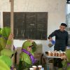 Kopi Gratis PW ISNU Gorontalo Diserbu Ibu-Ibu Muslimat NU di Arena Muktamar ke-35