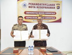Perkuat Kemitraan Strategis, UNG dan Polda Gorontalo Siapkan Pusat Studi Khusus Riset Hukum dan Keamanan
