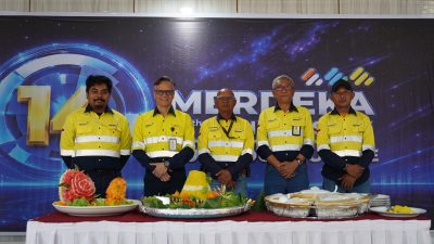 HUT ke-14 Grup Merdeka: Pani Gold Mine Masuk Babak Baru Produksi, Bersama Bangun Masa Depan