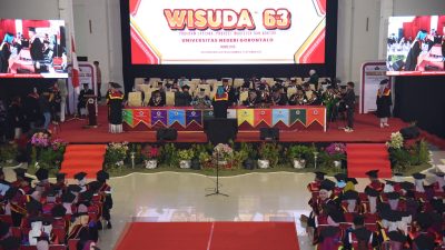 700 Lulusan UNG Resmi Dikukuhkan, Rektor Tekankan Peran Alumni di Tengah Perubahan Zaman