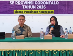 Perkuat Integritas ASN, Dikbud Gorontalo Gelar Pembinaan GTK untuk 72 SMA/SMK  Gorontalo