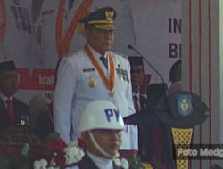 Gubernur Gusnar Ismail Memimpin Upacara pada HUT RI Ke-81 Provinsi Gorontalo