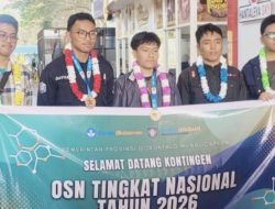 Pemprov Gorontalo Apresiasi 5 Peserta  dan Kontingen OSN 2026 di Malang Jawa Timur