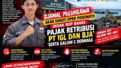 Djamal Puluhulawa Akan Surati DPRD Pohuwato, Desak RDP Bahas Pajak Retribusi PT IGL dan BJA serta Galian C Dermaga
