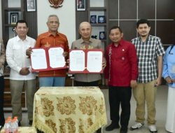 Tanda Kesepakatan, Normalisasi Sungai Taluduyunu dan Botudulanga Segera Dilaksanakan