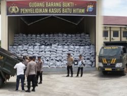 Batu Hitam di Gudang Suwawa Timur, Kabarnya Resmi Ditangani  Polres Bone Bolango untuk Penyelidikan