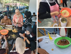 Inovasi Pangan Lokal, Mahasiswa KKN UNG Perkenalkan Es Krim Biji Teratai di Tabongo