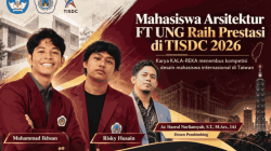 KALA-REKA Antar Mahasiswa FT UNG Raih Penghargaan di Kompetisi Desain Internasional TISDC 2026