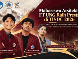 KALA-REKA Antar Mahasiswa FT UNG Raih Penghargaan di Kompetisi Desain Internasional TISDC 2026
